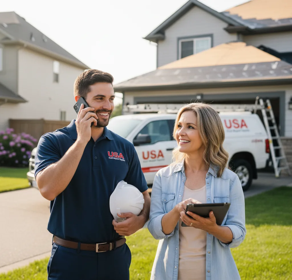 USA Roof Repair Experts customer support in Charlotte Hall